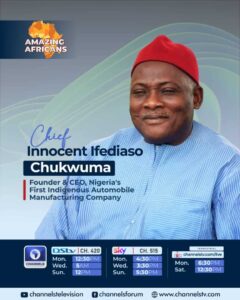 Innocent Ifediaso Chukwuma Biography